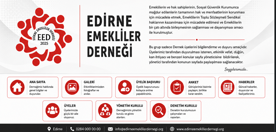 Edirne Emekliler Derneği